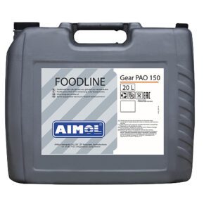 AIMOL Foodline Gear PAO 150 20 л. высокотемпературное редукторное масло для пищевой промышленности