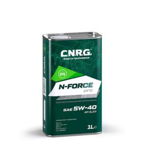 C.N.R.G. масло моторное п/синтетика N-Force Pro 5W-40 (1 л) SL/CF А3/В3,А3/В4