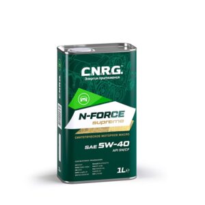 C.N.R.G. масло моторное синтетика N-Force Supreme 5W-40 (1 л) SN/CF А3/В3, А3/В4