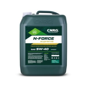 C.N.R.G. масло моторное синтетика N-Force Supreme 5W-40 (20 л) SN/CF А3/В3, А3/В4