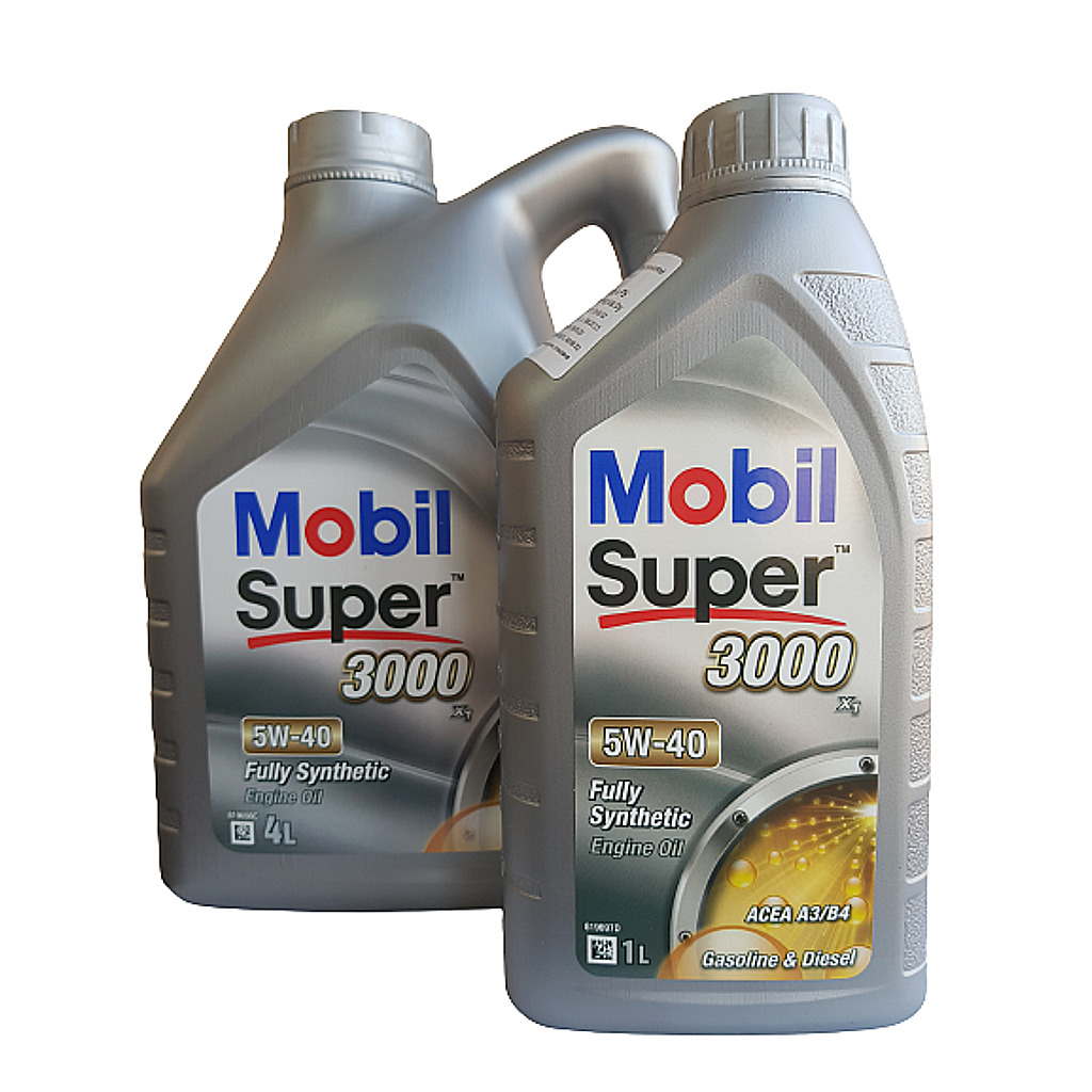 Mobil Super 3000 X1 5W-40 (4 л.) - масло моторное - superoil.ru