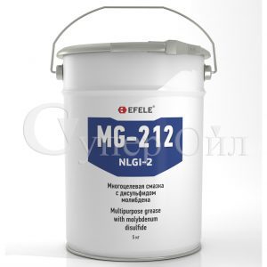 EFELE MG-212 (5 кг.) смазка c дисульфидом молибдена
