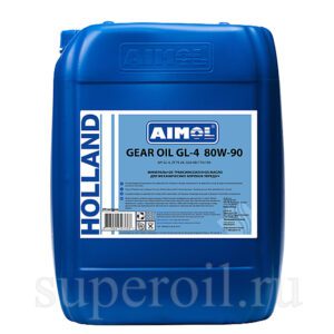 AIMOL Supergear HD GL-4/5 80W-90 (20 л.) трансмиссионное масло