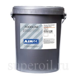 AIMOL Foodline Grease Aluminium Complex M 2 18kg смазка для оборудования пищевой промышленности
