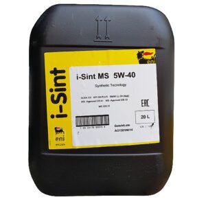 Eni i-Sint MS 5W-40 (20л.) масло моторное синтетическое